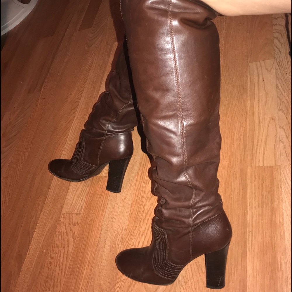 Brown Leather Miss Sixty Boots!
